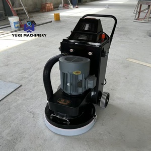 Concrete Polishing Machine Floor Grinder Electrical 220/380v Terrazzo Concrete Floor Grinder With Vacuum