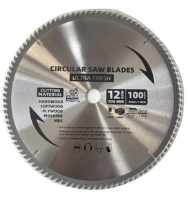 12in 305mm 100T Hardwood and Softwood Cutting Circular Saw Blade