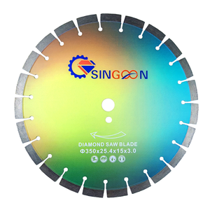14 Inch 350mm Laser Welded Segmented Saw Blade for Concrete Asphalt