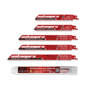 Bi-Metal Reciprocating Saw Blade Set