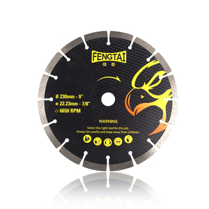 FENGTAI Diamond Segmented Blade 9 Inch Stone Granite Concrete