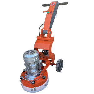 Portable Concrete Floor Grinder, Adjustable Speed Floor Polishing Machine, Concrete Grinder with Foldable Handle